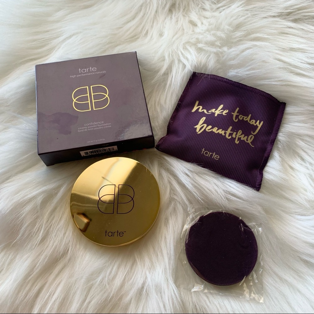New Tarte confidence creamy foundation shade light beige